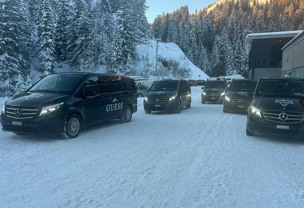 Servizio NCC ufficiale del prestigioso Gstaad Guess Event